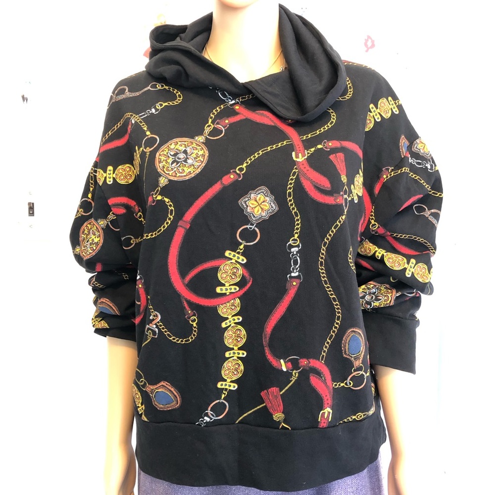 Zara women hoodie sweater size L